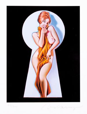 Peek a boo with towel