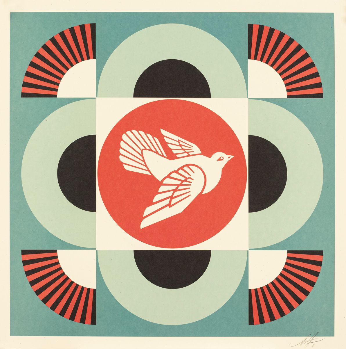 Shepard Fairey Obey - Geometric Doves (serie Completa)