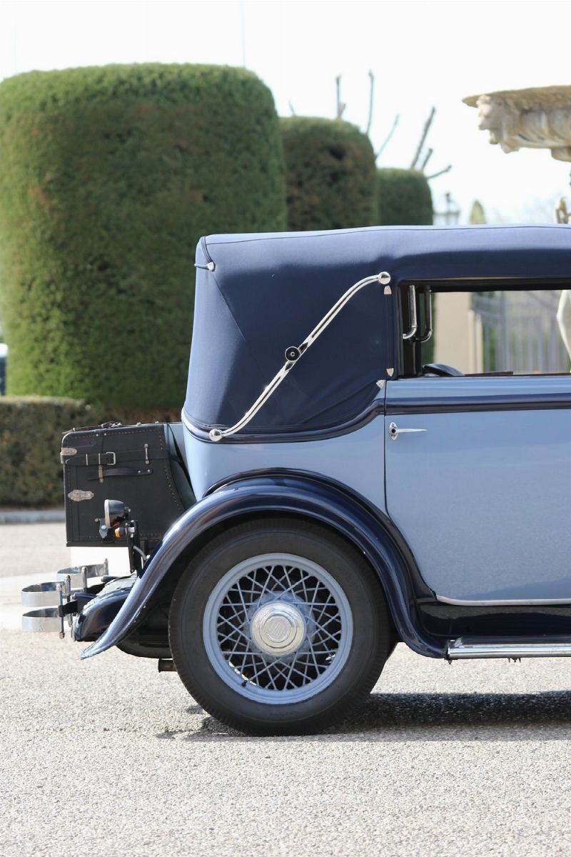 1932 Fiat 522 C Cabriolet Royale (carrozzerie Speciali Fiat)