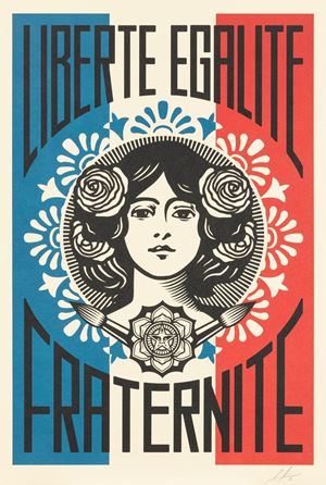 Obey (Fairey Shepard) - Liberté, egalité, fraternité
