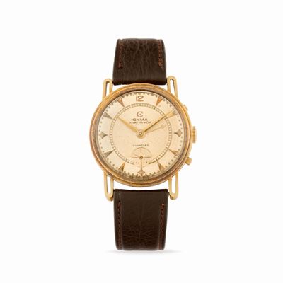 Time-O-Vox, orologio da tavolo in oro 18k, anni '50