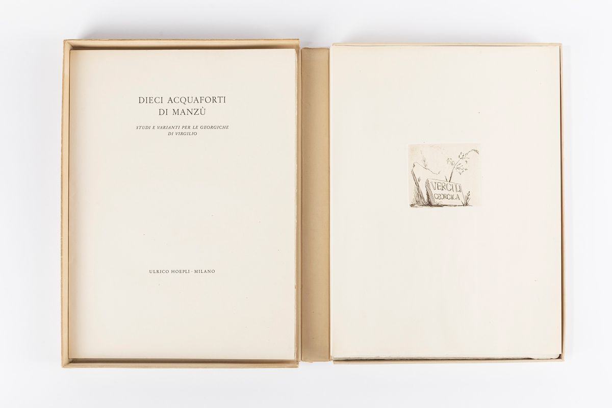 Giacomo Manzù - Studi e Varianti per le Georgiche di Virgilio