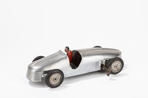 Auto modello da corsa Union F1 con pilota