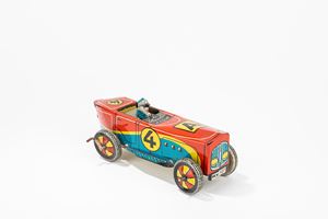 Auto da Corsa A-4, anni '50 con pilota