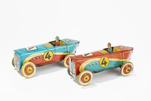 2 auto modello F1 anni '20