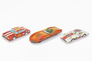 3 auto da corsa vari modelli