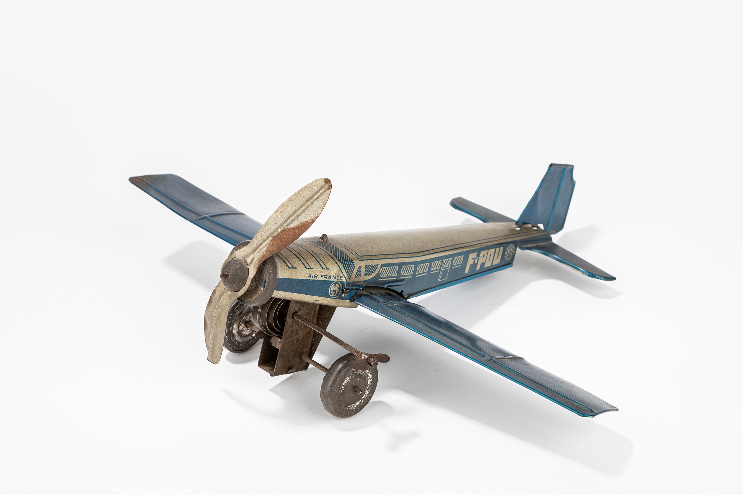 Joustra - Air France F-POU aircraft circa 40's 50's