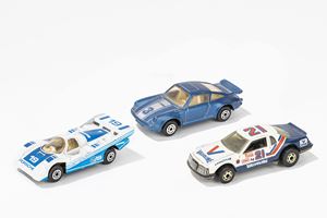 3 racing car models