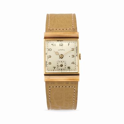 Orologio Solotempo, anni '50, oro 18k, movimento a carica manuale