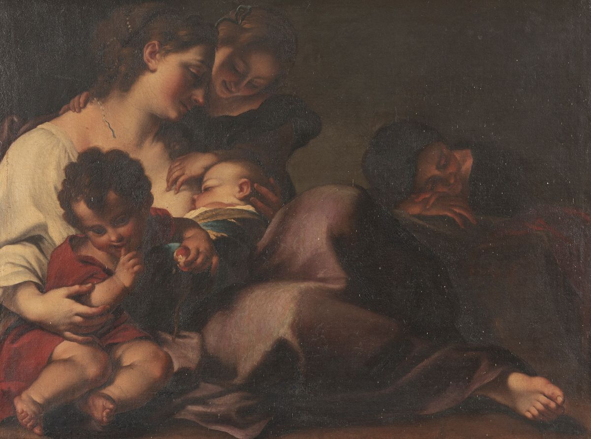 Scuola Lombarda, Seconda Metà del Secolo XVII - La Carità