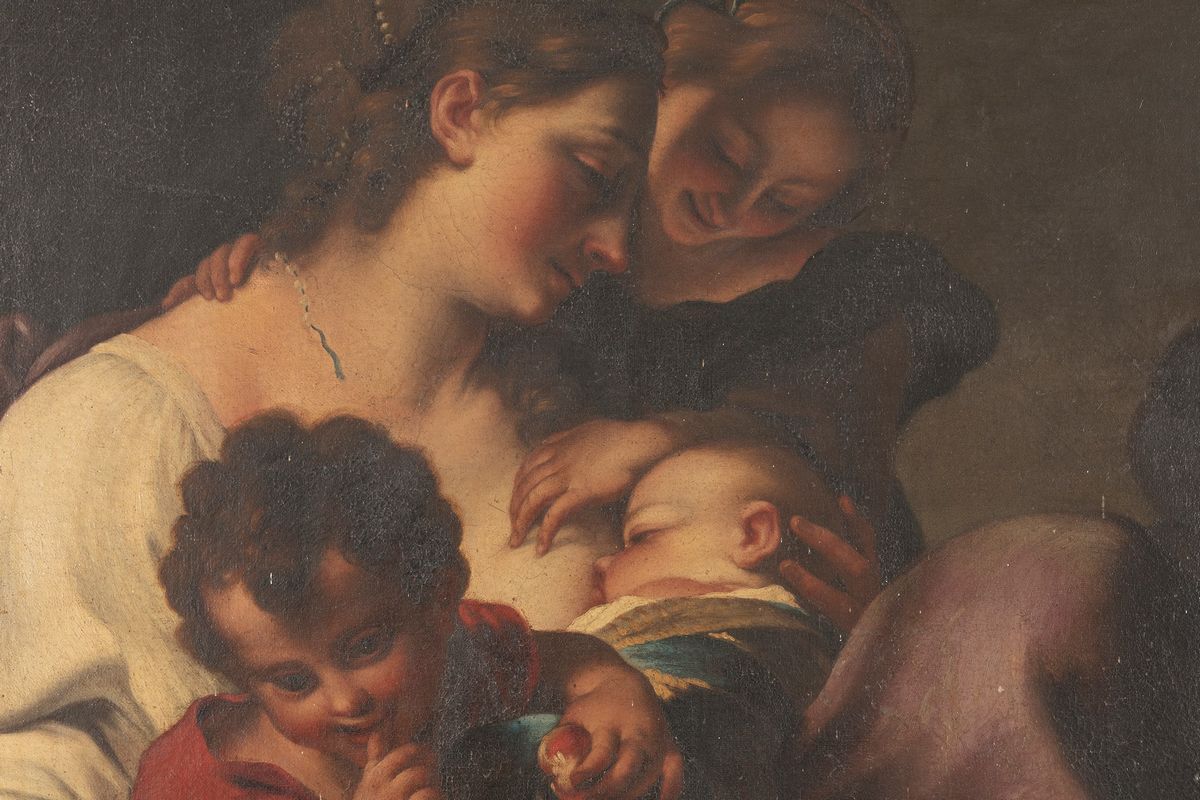 Scuola Lombarda, Seconda Metà del Secolo XVII - La Carità