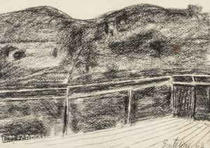 Paesaggio sulla Cassia