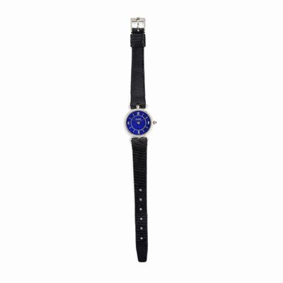 Orologio in oro bianco 18K e lapislazzuli con movimento al quarzo