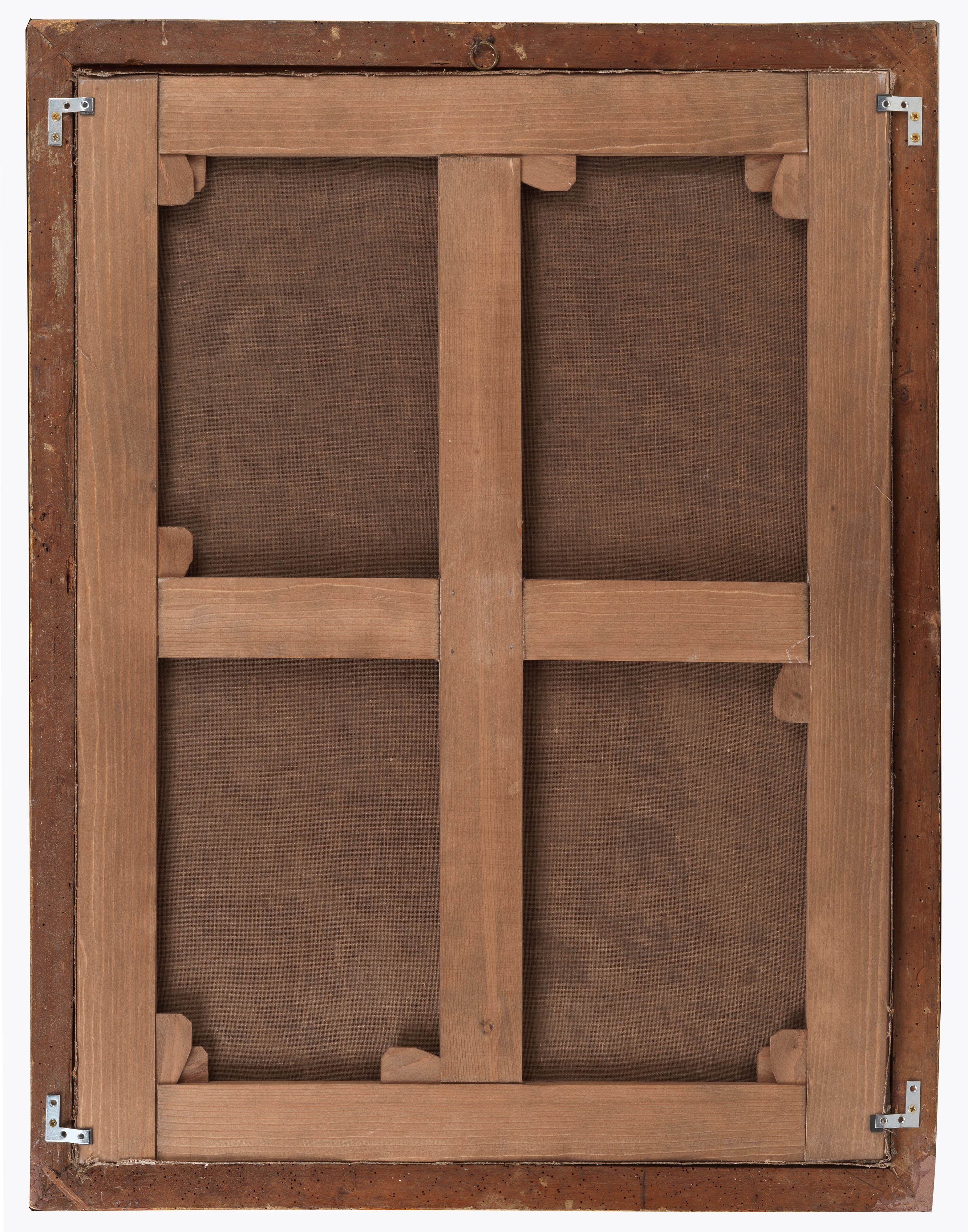 Scuola Italiana, Fine Secolo XVII - Inizi Secolo XVIII - San Francesco e Sant'antonio da Padova i...