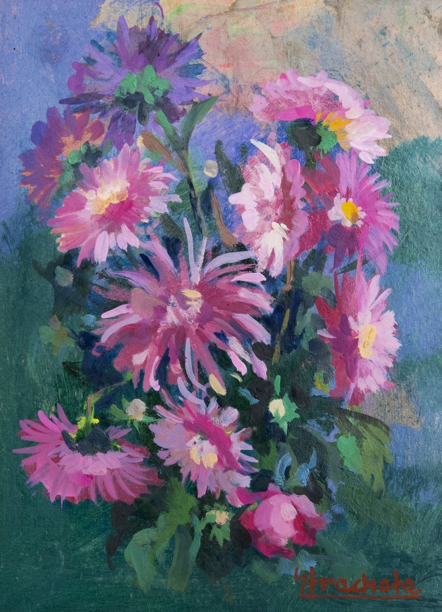 Joseph Franz Strachota - Coppia di Dipinti