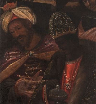 Adorazione dei Magi (frammento)