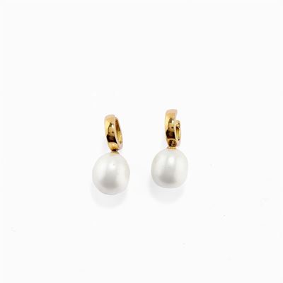 Orecchini in Oro 18k e Perle Coltivate