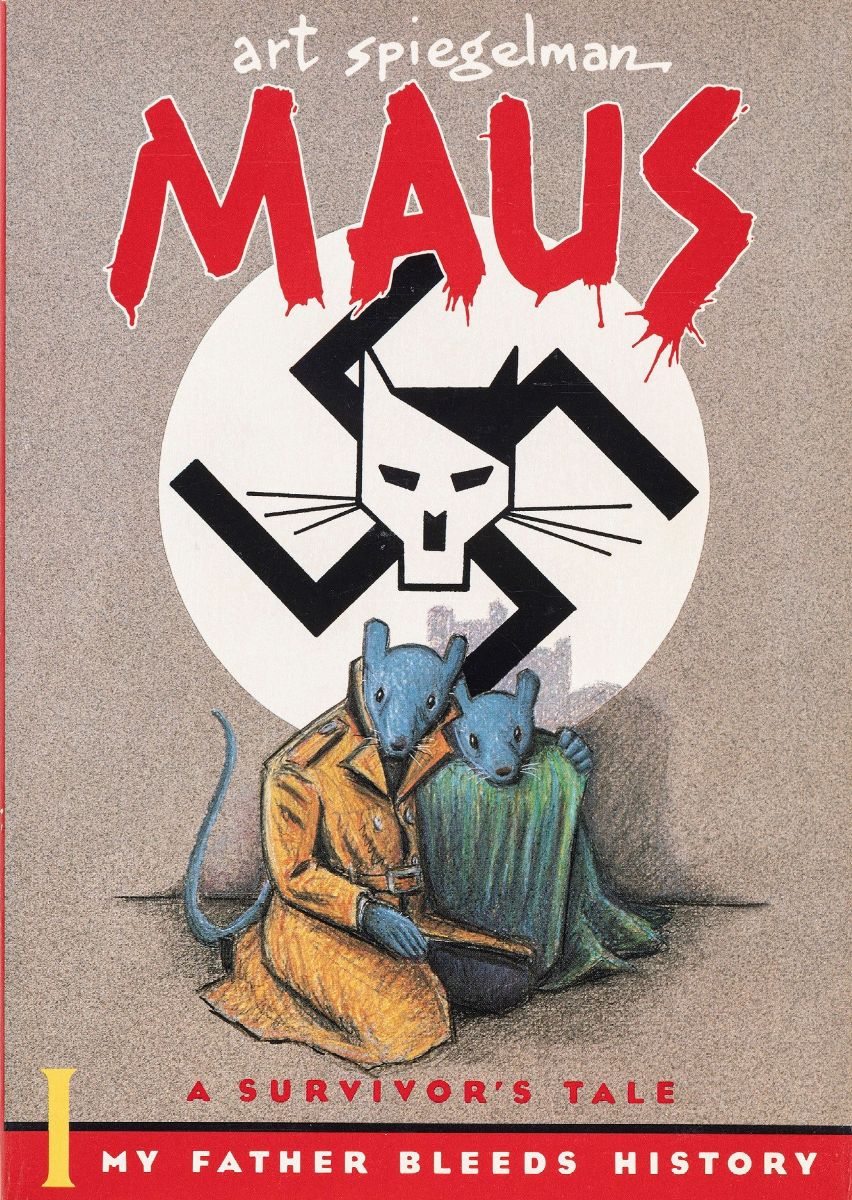 Art Spiegelman - Disegno originale per 'Maus', biro su carta