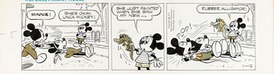Mickey Mouse - Striscia giornaliera del 12/11/1971