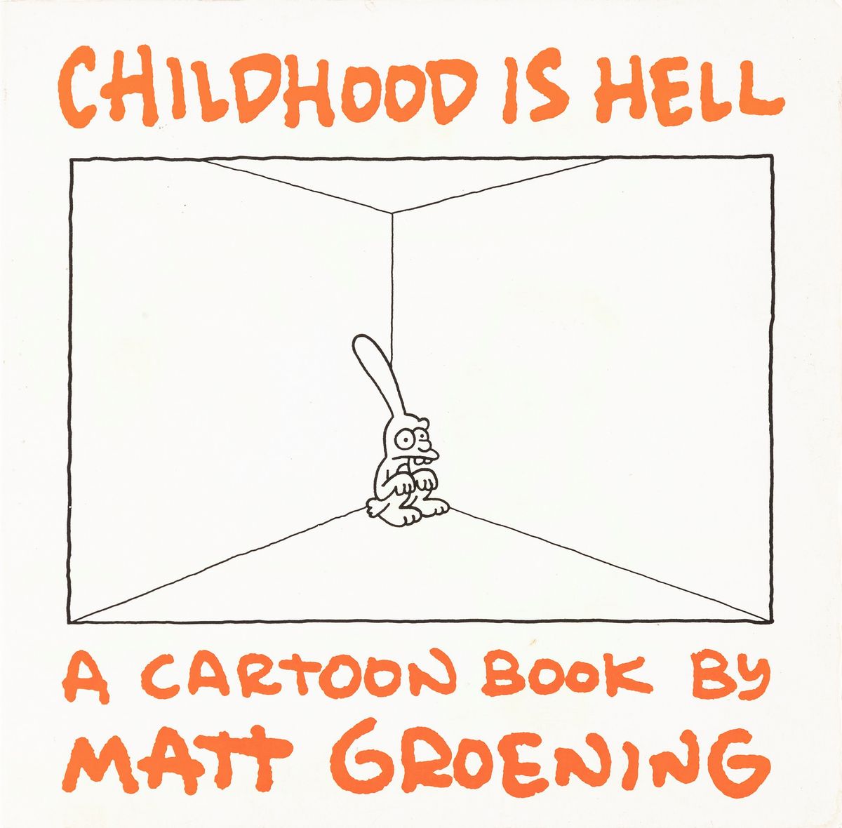 Matt Groening - Bart Simpson, pennarello su cartoncino, 1993