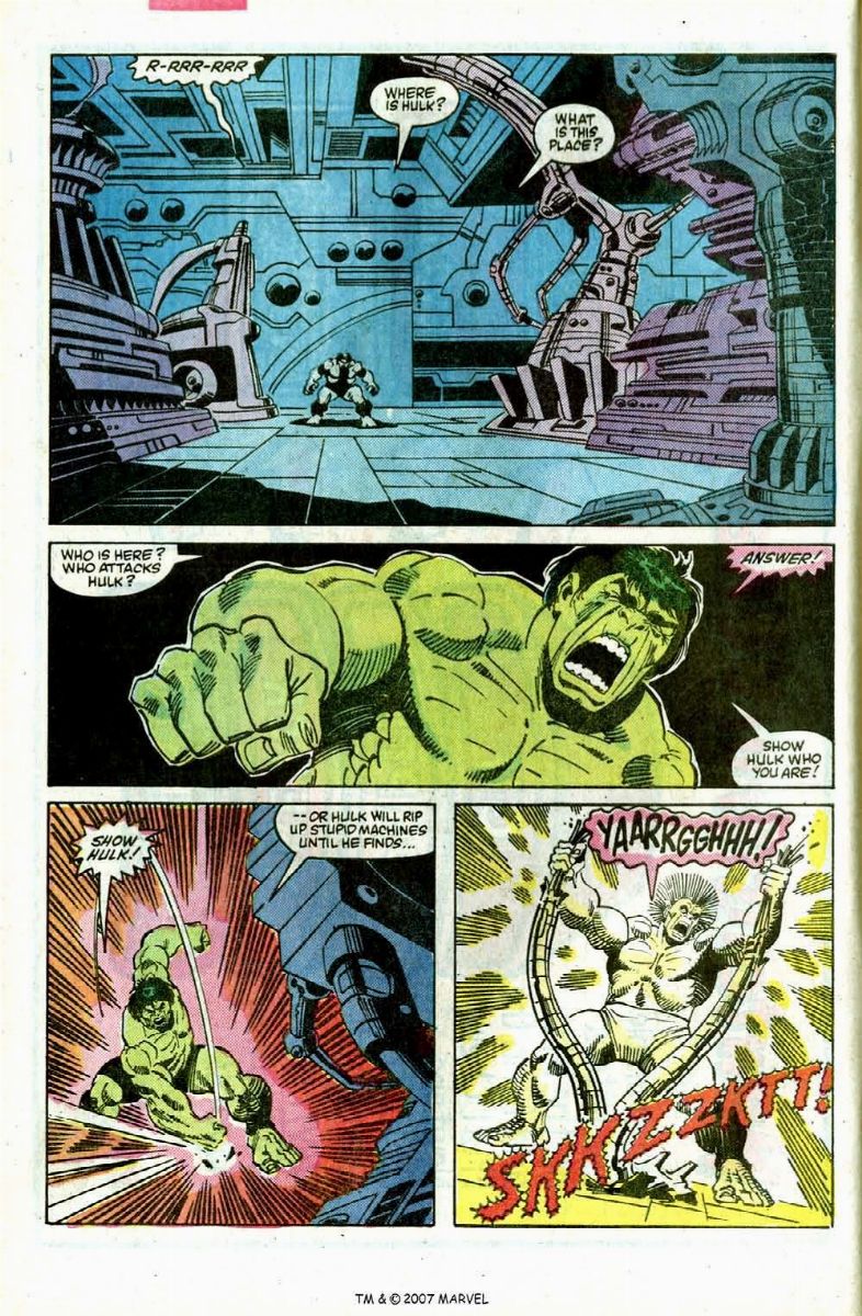 Sal Buscema - The Incredible Hulk Annual - The Weakness of the Flesh!, matita e china su cartonci...