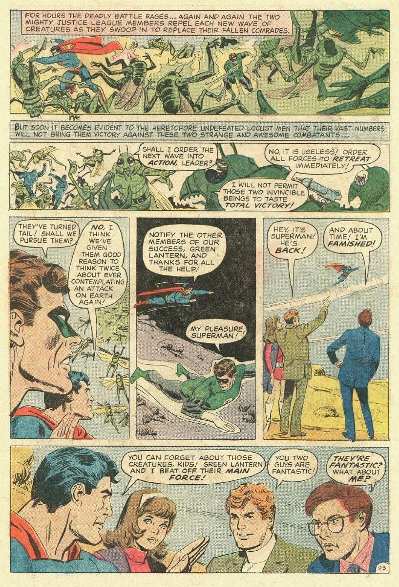 Jose Delbo - Superman’s Pal: Jimmy Olsen - Attack of the Locust Creatures!, matita e china su car...