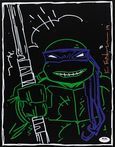 Teenage Mutant Ninja Turtles: Donatello, pennarelli su tela