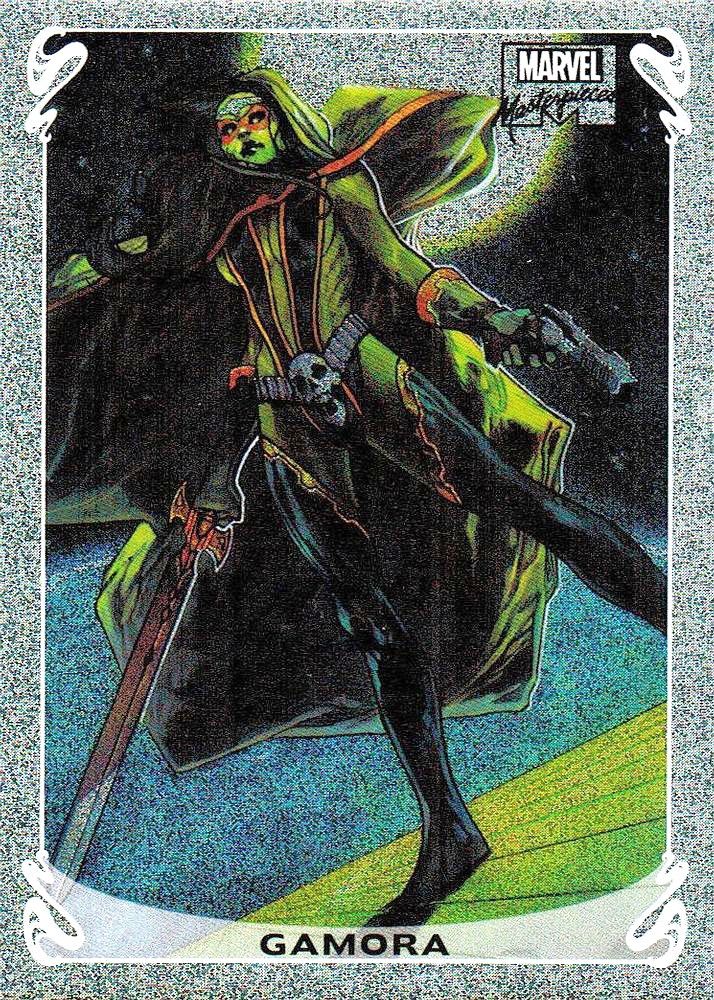 Simone Bianchi - Gamora - Illustrazione originale in matita, china e tempera su cartone