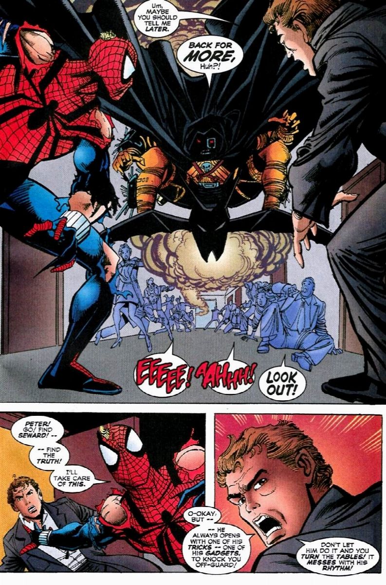 Sal Buscema - Spectacular Spider-Man - Leap of Faith, matita e china su cartoncino Marvel
