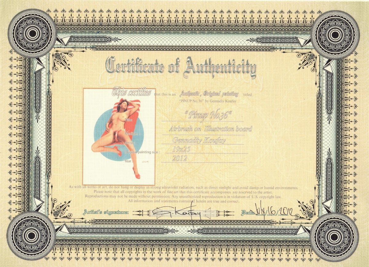 Gennadiy Koufay - Pinup No. 36