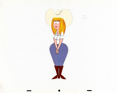 West and Soda (Clementina), tempera su rodovetro, 1965