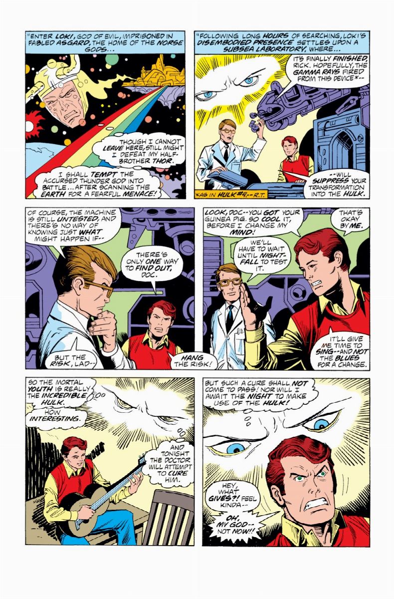 Sal Buscema - What If? - What If Rick Jones Had Become the Hulk?, matita e china su cartoncino Ma...