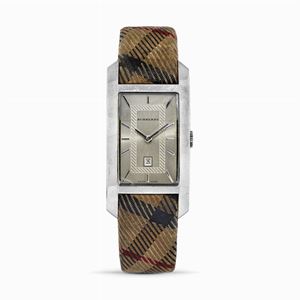 A stanley steel Burberry wristwatch