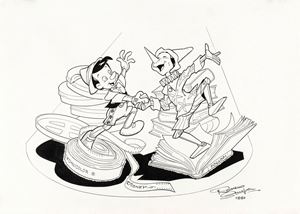 Scarpa Romano - Il Pinocchio di Collodi e Disney