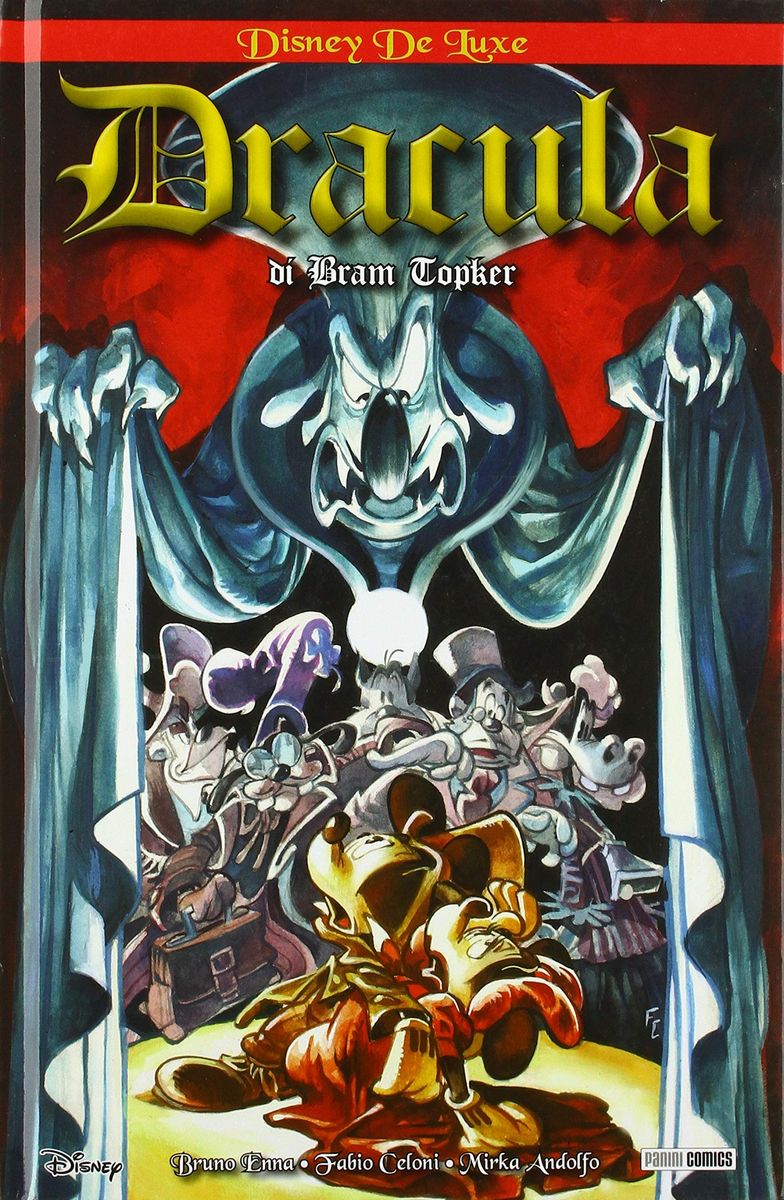 Fabio Celoni - Dracula di Bram Topker, matita e tempera su cartoncino