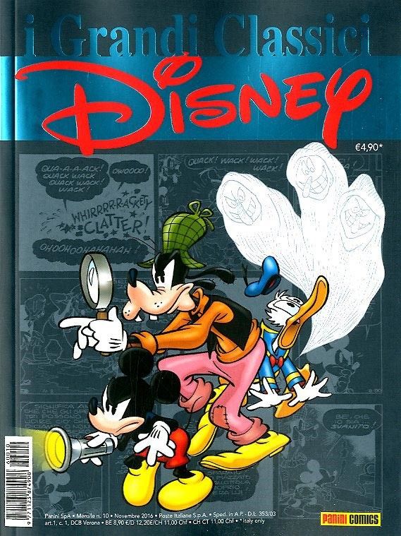 Giorgio Cavazzano - Topolino e la casa dei fantasmi - matita e china su cartoncino
