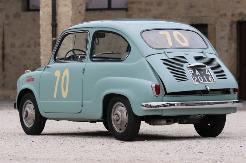 1956 Fiat 600/750 Mucera Kit Abarth (Fiat), 1000 Finarte / Asta di  Automobili