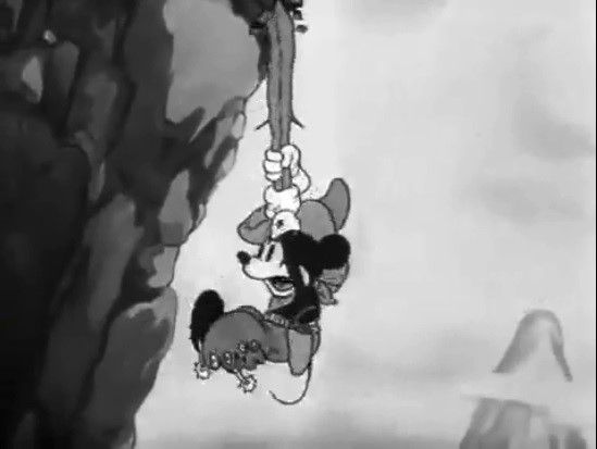 Studio Disney - Walt Disney Productions, Two-Gun Mickey - Disegno di produzione, matita e pastell...