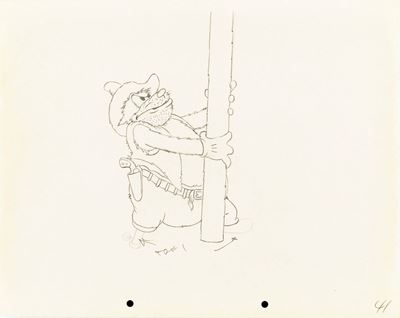 Walt Disney Productions, Two-Gun Mickey, matita su carta