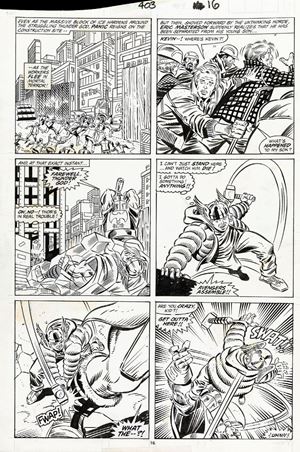 Ron Frenz - Thor - When the Executioner Calls! 1989 | Original Comic Arts &  Illustrations | Finarte, casa d'aste