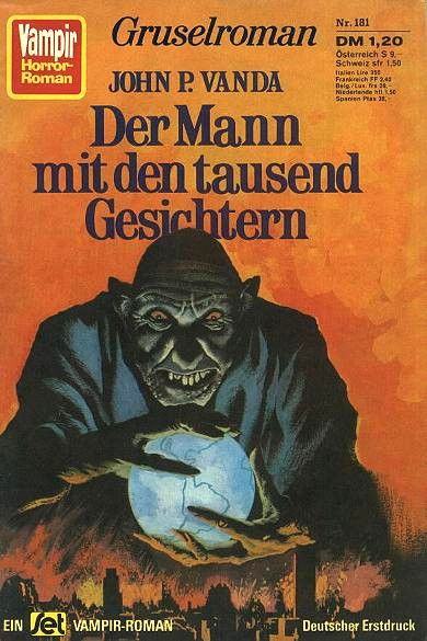 Karel Thole - L'uomo dai mille volti (Der Mann mit den tausend Gesichtern), tempera su cartone