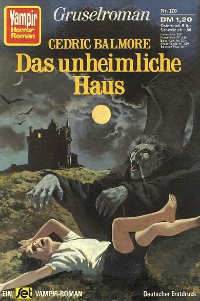 Karel Thole - La casa spettrale (Das unheimliche Haus), tempera su cartone