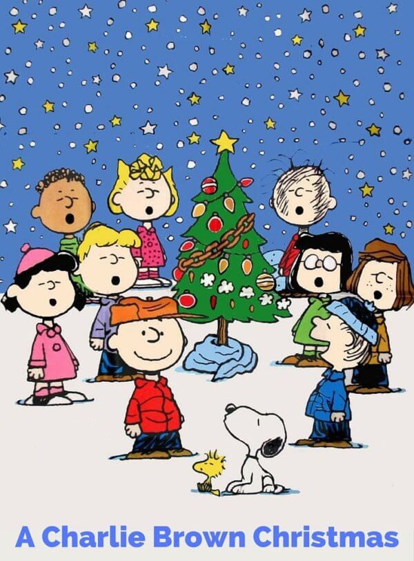 Studio Schulz - It's Christmastime Again, Charlie Brown - tempera su rodovetro