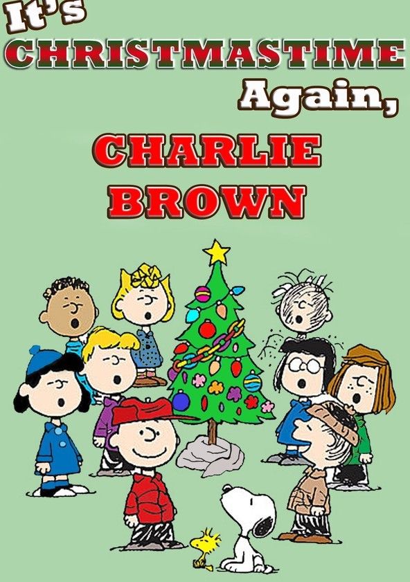 Studio Schulz - It's Christmastime Again, Charlie Brown - tempera su rodovetro