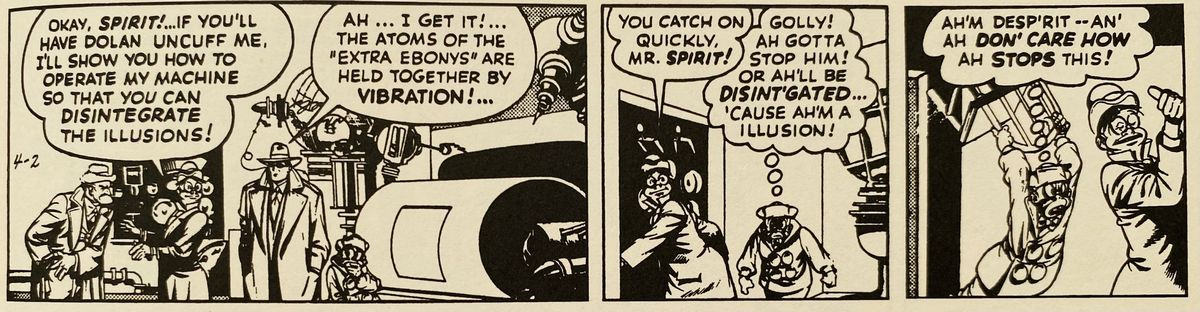 Will Eisner - The Spirit - Disegno preliminare in matita e pastello su carta