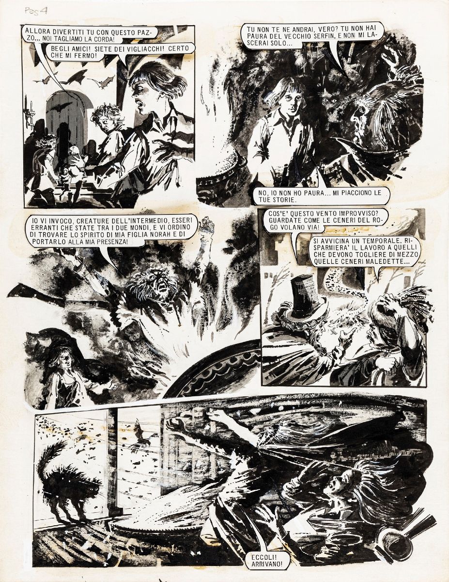 Horacio Lalia - Il possesso 1974 | Original Comic Arts & Illustrations ...