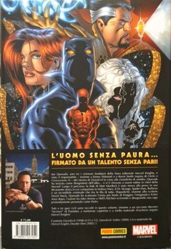 Joe Quesada - Marvel Knights, matita e china su cartoncino Marvel
