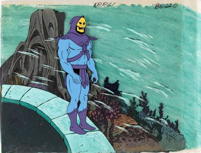 Filmation, He-Man e i dominatori dell'universo, cel originale in tempera su rodovetro e cartoncin...