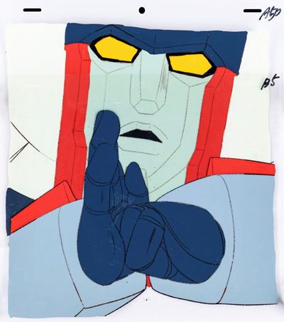 Trider G7, tempera su rodovetro, 1980