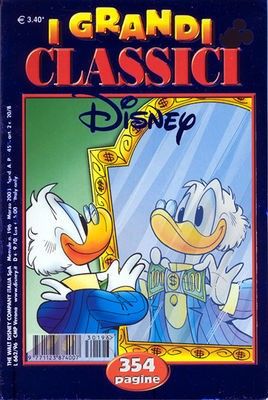 Enrico Faccini - Originale di copertina per I Grandi Classici Disney n. 196, matita e china su ca...